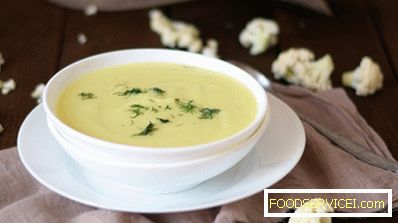 Squash soppa med blomkål